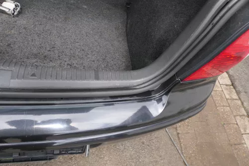 VW Polo 9N 9N3 Stoßstange Heckstoßstange hinten schwarz LC9Z (181126)