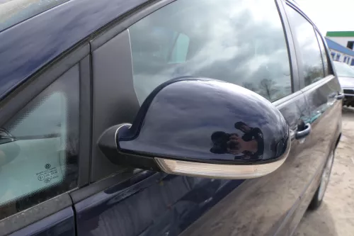 Golf 5 5M Plus elektrischer Spiegel Außenspiegel links Blinker blau LA5G (181136)