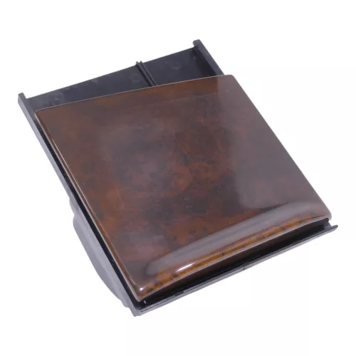 VW Golf 4 Bora Aschenbecher mit Zigarettenanzünder Anzünder Holz Holzoptik wurze (181149)