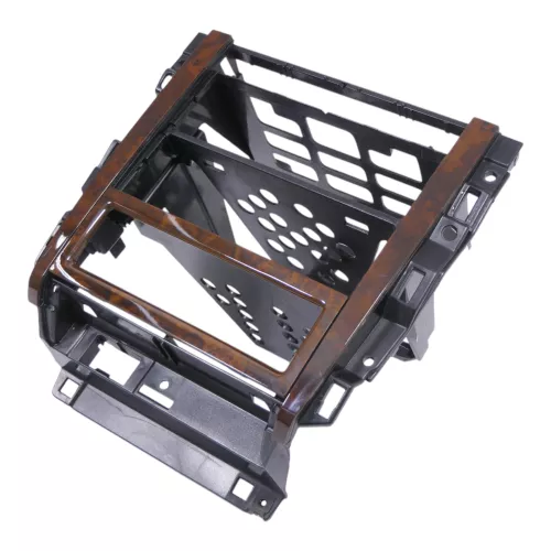 VW Golf 4 Bora Mittelkonsole Verkleidung um Radio 1j1858069G Dekor - BILDER Holz