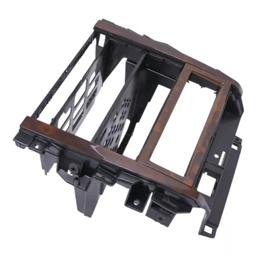 VW Golf 4 Bora Mittelkonsole Verkleidung um Radio 1j1858069G Dekor - BILDER Holz (181150)