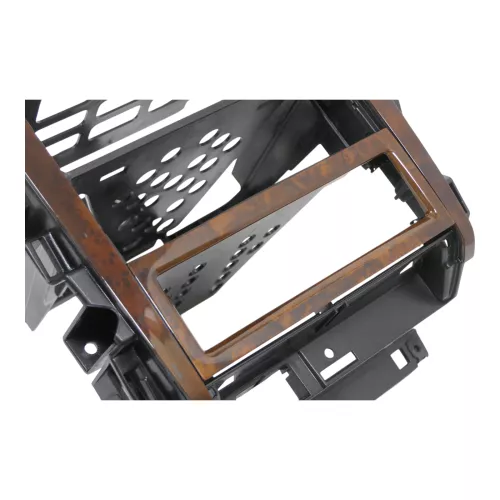 VW Golf 4 Bora Mittelkonsole Verkleidung um Radio 1j1858069G Dekor - BILDER Holz (181150)