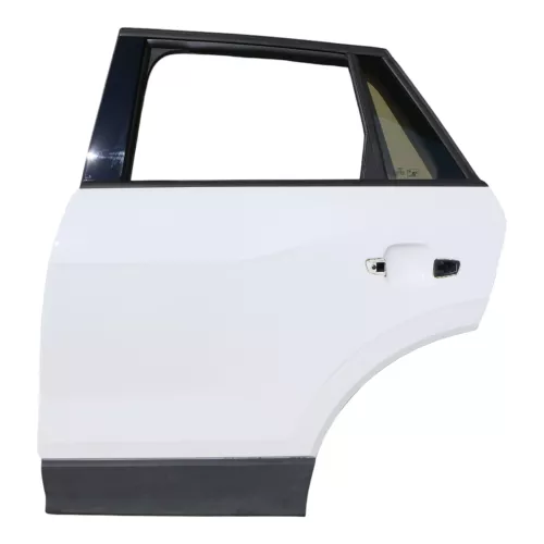Audi Q2 Tür Türblatt hinten links Rahmen weiß LY9C ORIGINAL von NEUWAGEN