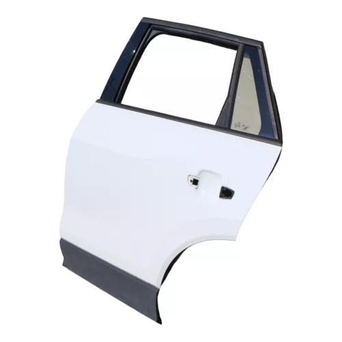 Audi Q2 Tür Türblatt hinten links Rahmen weiß LY9C ORIGINAL von NEUWAGEN (181185)