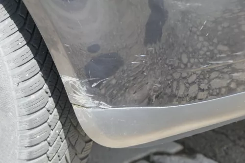 VW Polo 9N 9N3 Stoßstange Heckstoßstange hinten schwarz L041 (181214)