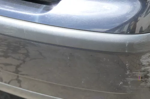 VW Polo 9N 9N3 Stoßstange Heckstoßstange hinten schwarz L041 (181214)