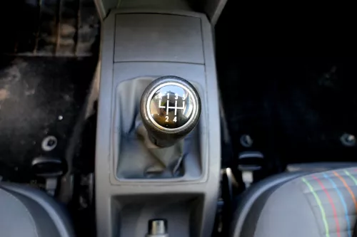 VW Polo 9N 9N3 Schaltknauf Schaltsack Schaltung Schaltknüppel 6Q1711113F schwarz