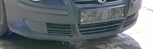 3x Stück Polo 9N3 Gitter in Stoßstange vorne Frontstoßstange Blende + 2x Blende (181230)