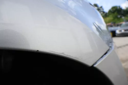 VW Polo 6R 6C Kotflügel vorne rechts silber LA7W (181234)