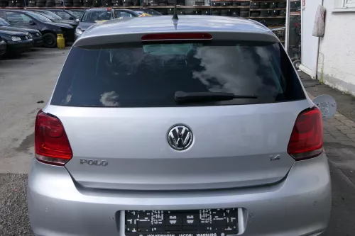 Polo 6R 6C Heckklappe Kofferraumklappe Klappe Scheibe silber LA7W OHNEAnbauteil