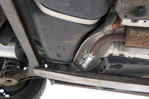 VW Polo 6R Auspuff Endschalldämpfer hinten + Mittelschalldämpfer (181274)