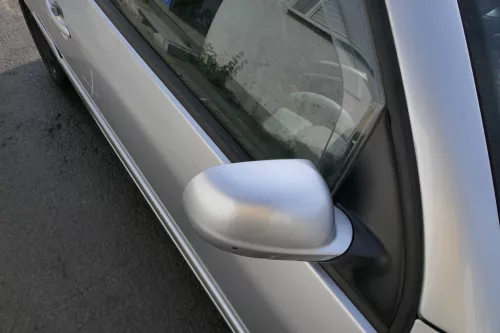 VW Lupo Arosa elektrischer Spiegel Außenspiegel rechts silber LA7W grau (181281)