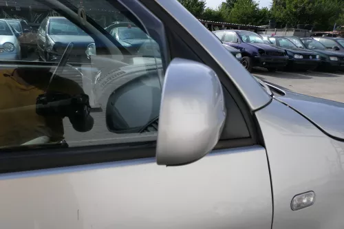 VW Lupo Arosa elektrischer Spiegel Außenspiegel rechts silber LA7W grau (181281)