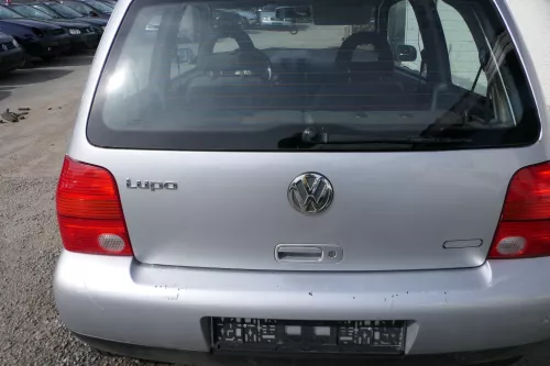 VW Lupo 6X Heckklappe Klappe Kofferraumklappe Scheibe silber LA7W grau
