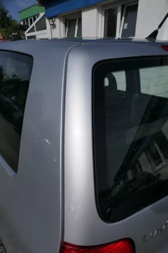 VW Lupo 6X Heckklappe Klappe Kofferraumklappe Scheibe silber LA7W grau (181283)