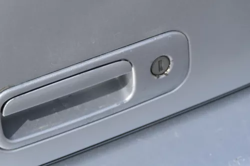 VW Lupo 6X Heckklappe Klappe Kofferraumklappe Scheibe silber LA7W grau (181283)