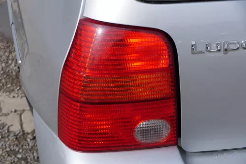 VW Lupo 6X Heckklappe Klappe Kofferraumklappe Scheibe silber LA7W grau (181283)