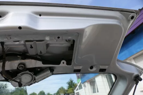 VW Lupo 6X Heckklappe Klappe Kofferraumklappe Scheibe silber LA7W grau (181283)