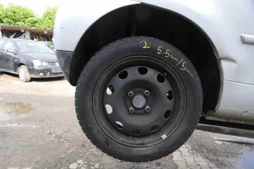 4x VW Polo 6N2 6N Lupo 185/55R14 80T Reifen Felgen Allwetterreifen ca. 5-6mm (181292)