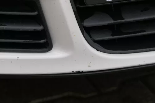 VW Polo 9N3 Stoßstange vorne Frontstoßstange Stoßfänger weiß LB9A (181297)