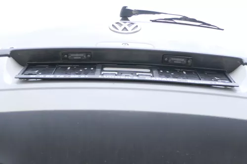 VW Polo 9N 9N3 Stoßstange Heckstoßstange hinten weiß LB9A (181303)