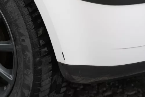 VW Polo 9N 9N3 Stoßstange Heckstoßstange hinten weiß LB9A (181303)