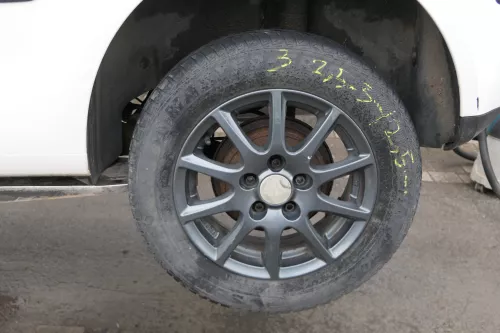 4x Polo 9N Ibiza Alufelgen Reifen 165/70 R14 - 2-4mm KBA 42692 Winterreifen Alu (181316)