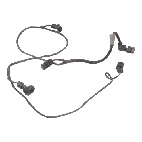 4x Golf Plus 5M Einparkhilfe PDC + Kabelbaum Parksensoren grau LA7T HINTEN (181330)