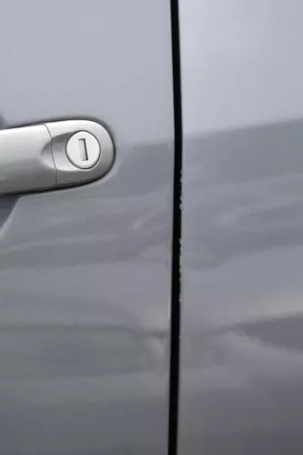 VW Golf Plus 5M Türblatt Tür vorne links Fahrertür grau LA7T + Rahmen (181334)