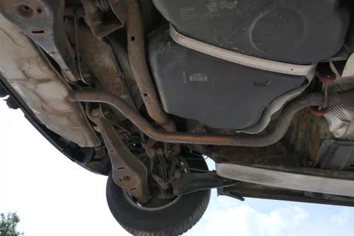 VW Golf Plus Auspuff Endschalldämpfer hinten 1,6  Motor BAG BLP BLF Mittelschal (181348)