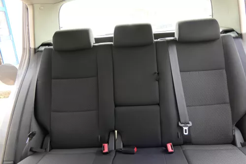 VW Golf 5M Plus Sitze Rückbank Rücksitzbank Lehne hinten schwarz(ohneKopfstützen (181355)