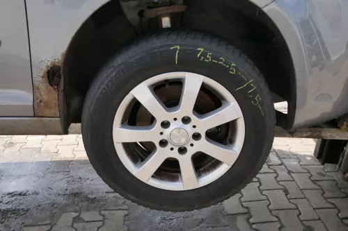 4x Golf 5 6 Alufelgen 195/65R15 91H Allwetterreifen Reifen 2x6mm KBA 47095 (181365)