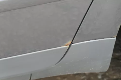 A4 B6 8E Türblatt Tür hinten links grau LX7Z (181396)