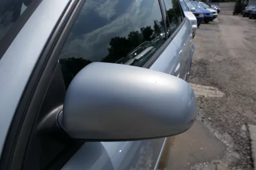 Audi A4 B6 8E B7 Spiegel Außenspiegel links elektrisch verstellbar blau LY7R (181474)