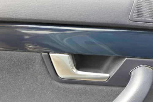 1x A4 8E B6 Türverkleidung Verkleidung Tür hinten links blau maritimblau (181479)