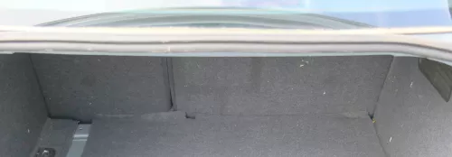 Audi A4 B6 B7 8E Limousine Sitz Rückbank hinten schwarz umklappbar blau maritim (181482)