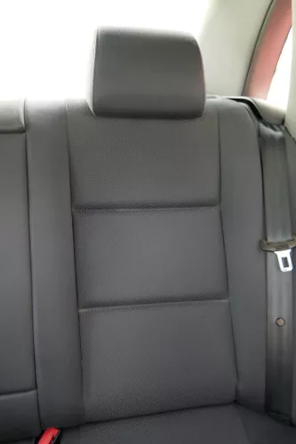 Audi A4 B6 B7 8E Limousine Sitz Rückbank hinten schwarz umklappbar blau maritim (181482)