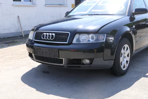 Audi A4 8E B6 Kombi Avant Stoßstange vorne mit Spoiler schwarz LY9B (181510)