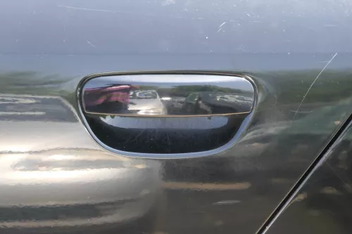 A4 B6 8E Türblatt Tür hinten links schwarz LY9B (181514)