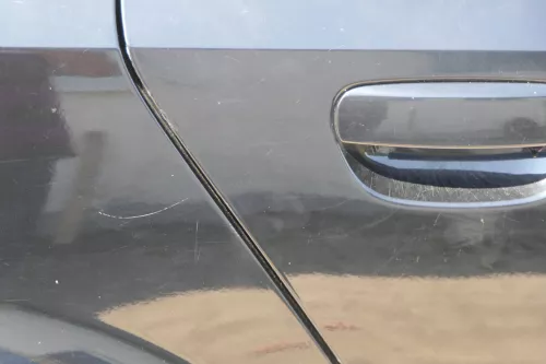 Audi A4 B6 8E nur Türblatt Tür hinten rechts schwarz LY9B Kombi+Limo (181515)