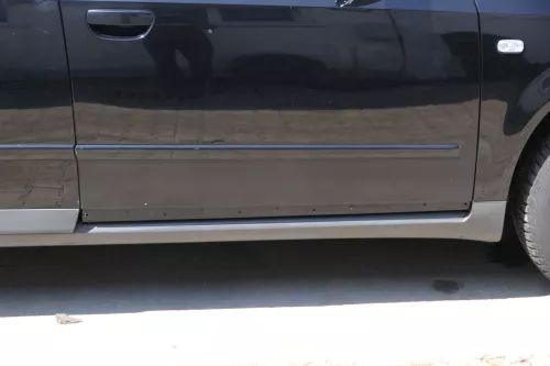 Audi A4 B6 8E nur Türblatt vorne rechts Beifahrertür schwarz LY9B Kombi+Limo Tür (181516)