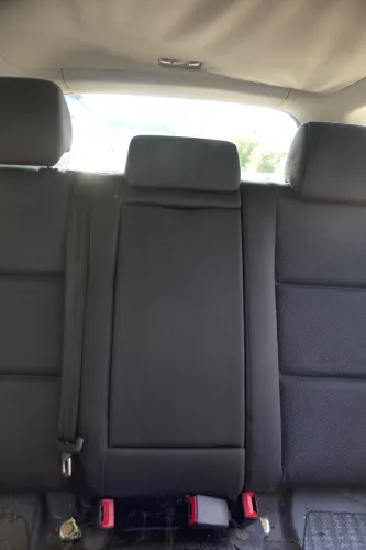 A4 B6 B7 8E Avant Sitz Rückbank Rücksitzbank hinten schwarz teilbar +Kopfstützen (181519)