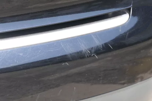 Audi A4 8E B6 Kombi Avant Stoßstange hinten mit Spoiler schwarz LY9B (181527)