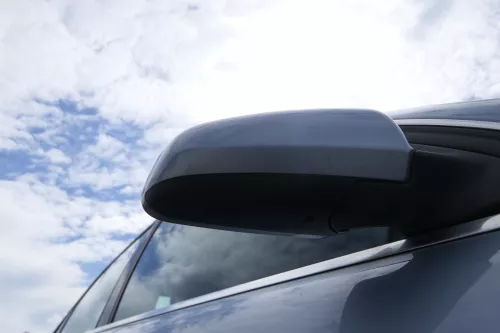 Audi A4 B6 B7 8E Spiegel Außenspiegel rechts elektrisch verstellbar blau LY5J (181548)