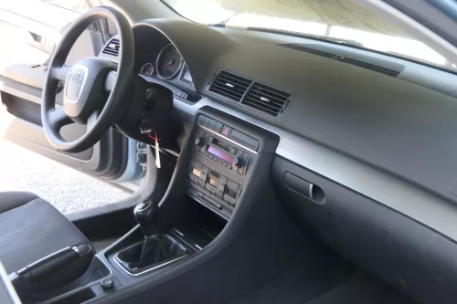 A4 8E B6 Dekor Leisten Türverkleidung Verkleidung Tür vorne +hinten ALU gebürste (181587)