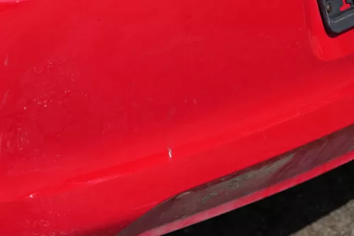 Skoda Citigo Stoßstange hinten Heckstoßstange rot LY3D (181602)