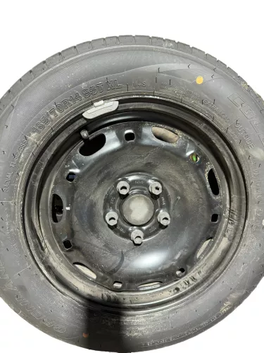 4x VW Polo 9N Felgen Reifen 165/70 R14 85T Allwetterreifen 5jx14H2 ET35 ca.7-8mm (181693)