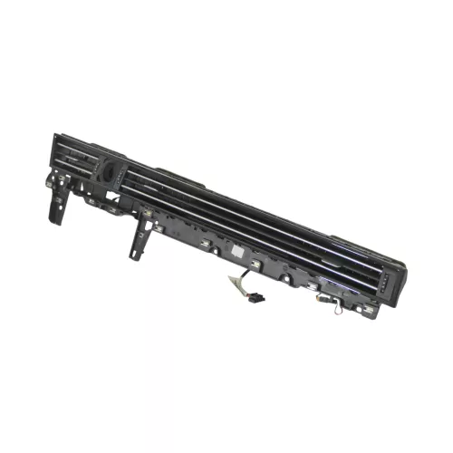 VW Passat 3C B8 3G Lüftungsdüse Düse Lüftung vorne rechts / mitte schwarz alu (181715)