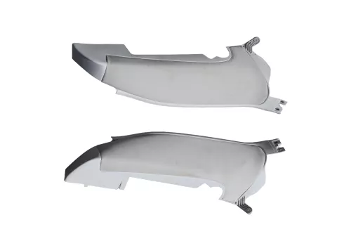 2x Passat B8 3G C-Säulen Verkleidung rechts+ links oben Abdeckung weiß St.Tropez