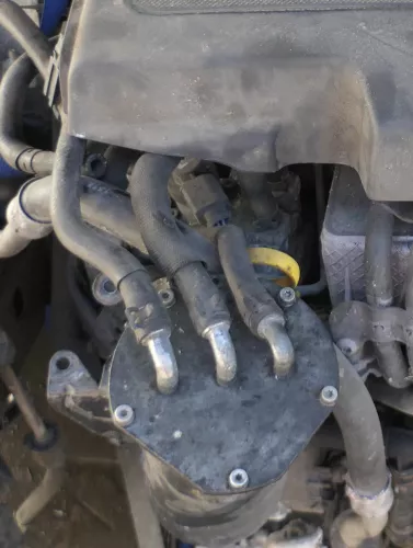 VW Golf 7 5G Passat Kraftstofffilter Diesel Halter 5Q0127401A + 3x Schläuche